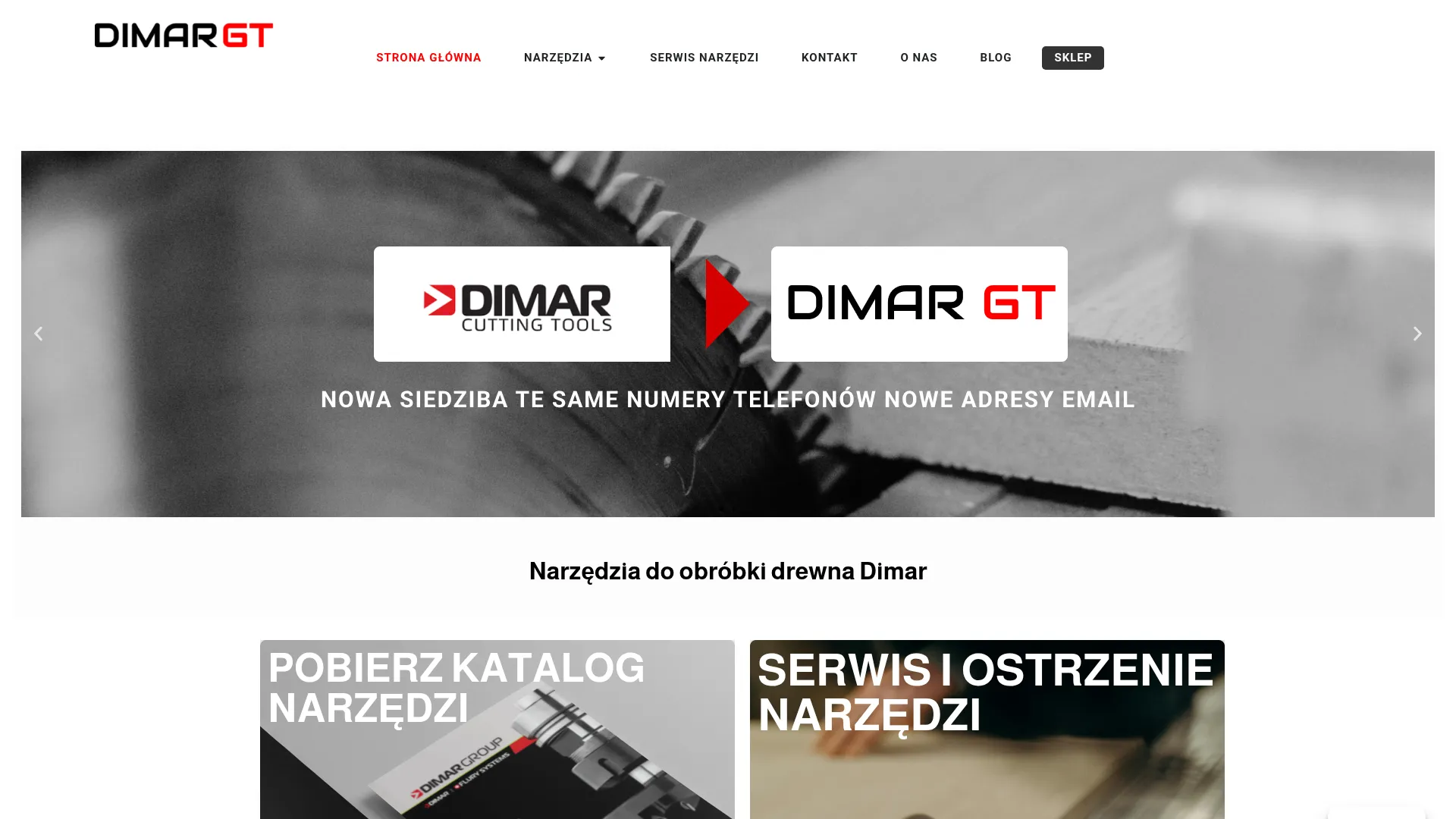 Zrzut ekranu strony