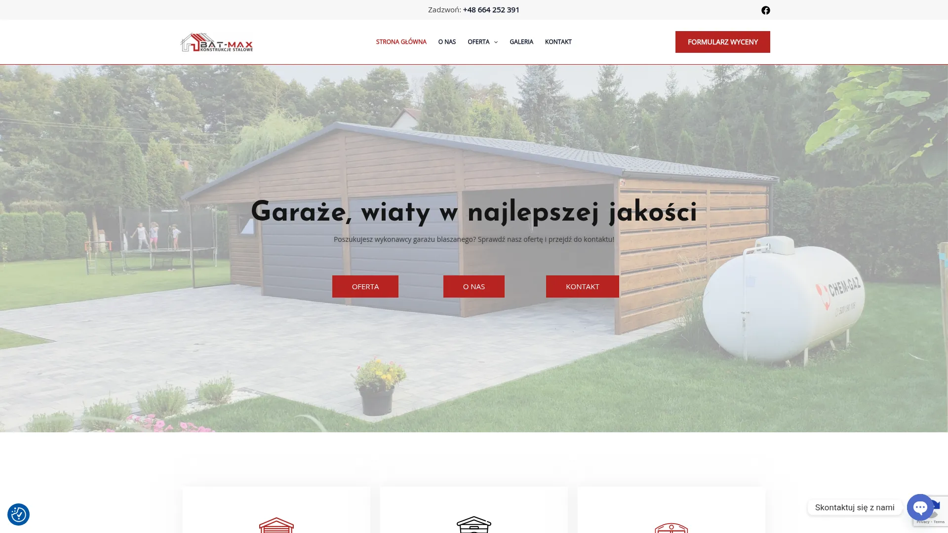Zrzut ekranu strony