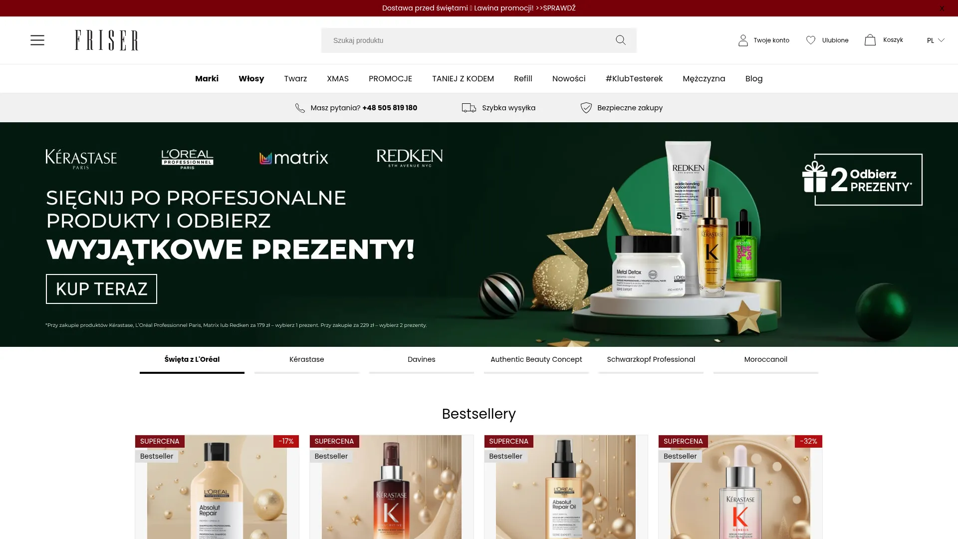 Zrzut ekranu strony