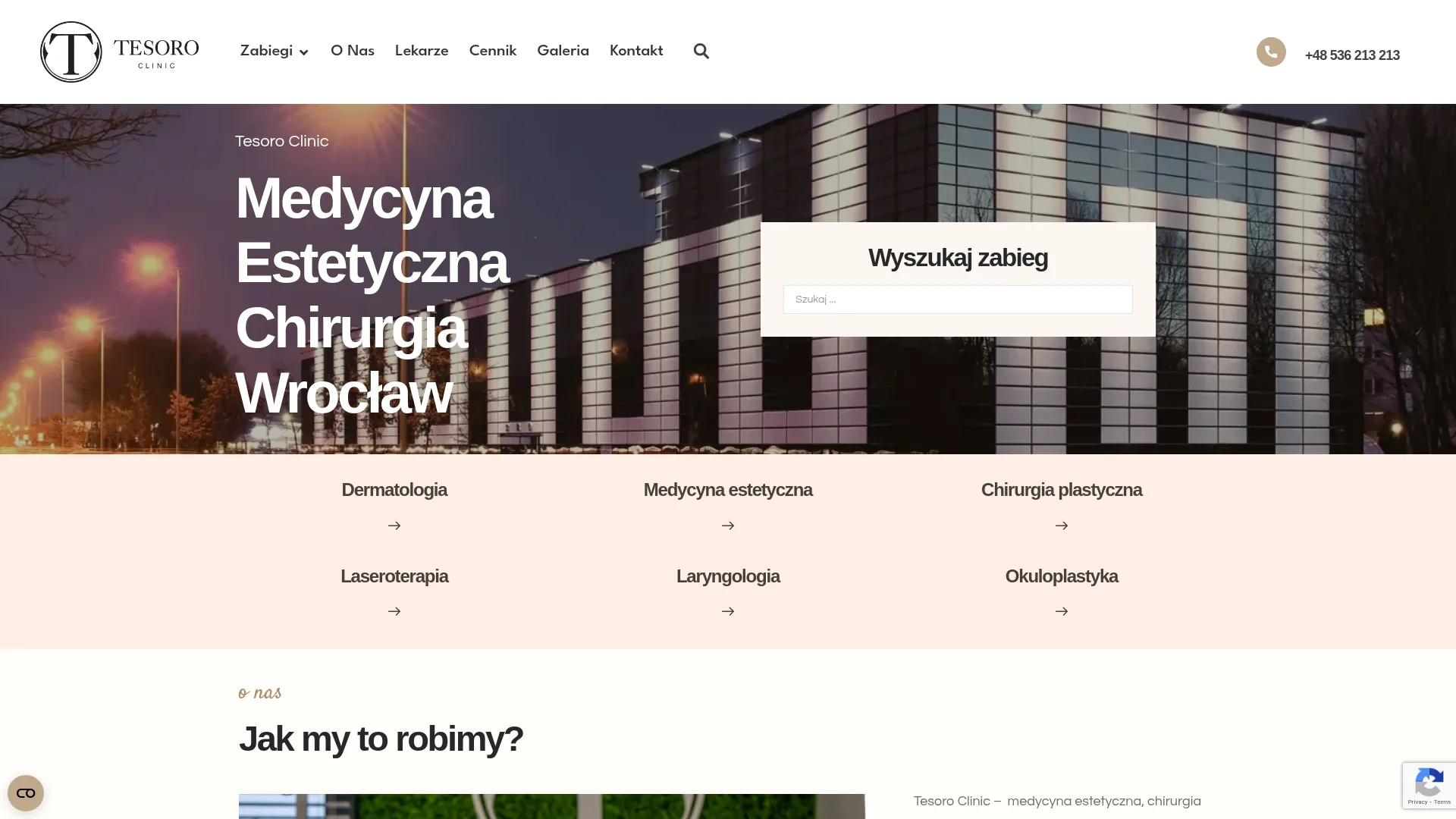 Zrzut ekranu strony