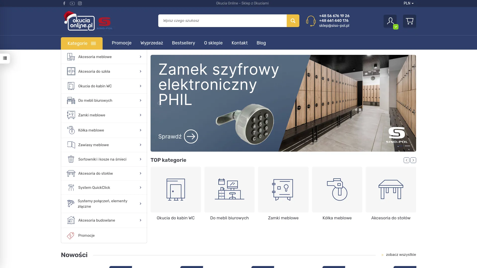 Zrzut ekranu strony